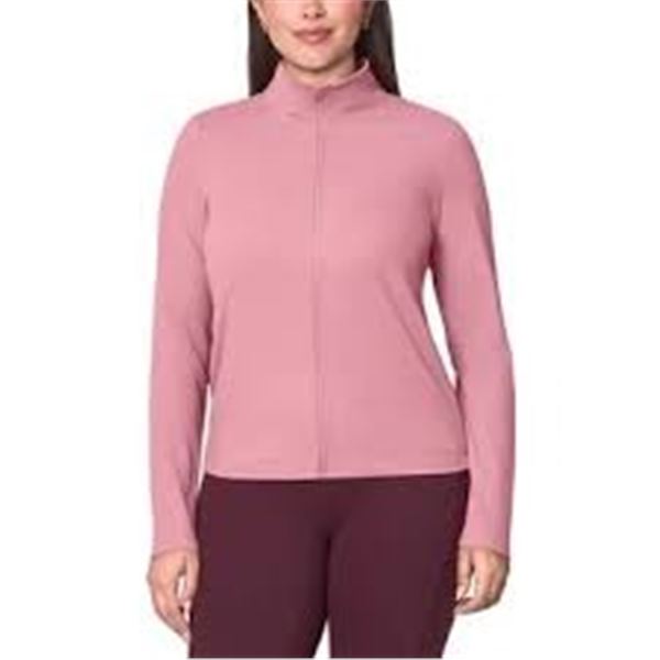 NEW MONDETTA FULL ZIP PINK MEDIUM