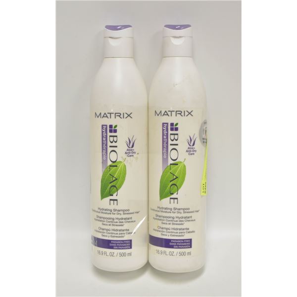 (2)X500ML MATRIX BIOLAGE ULTRA-HYDRATING SHAMPOO