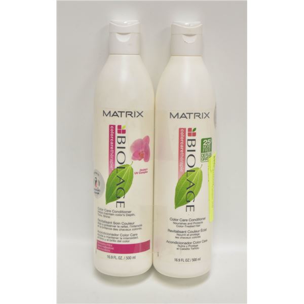 (2) 500ML MATRIX BIOLAGE COLOR CARE CONDITIONER