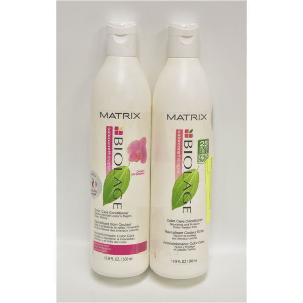 (2) 500ML MATRIX BIOLAGE COLOR CARE CONDITIONER
