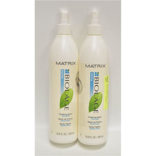 2 MATRIX BIOLAGE STYLING FINISHING SPRITZ 500 ML