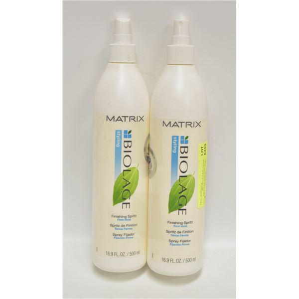 2 MATRIX BIOLAGE STYLING FINISHING SPRITZ 500 ML