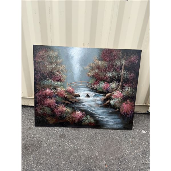 Canvas artwork 50" x 40"