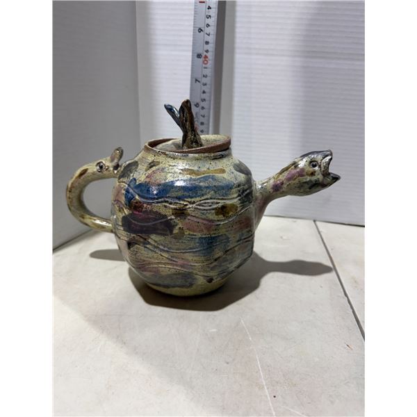 Bailey-Brown small teapot, featuring a creative design shaped like a sea creature.