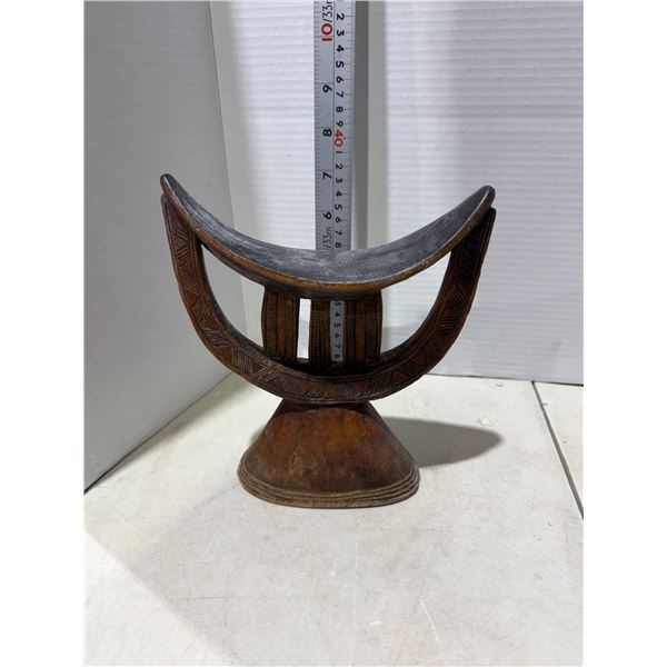 Antique Africa headrest