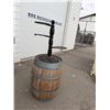 Image 2 : Wine barrel plant stand