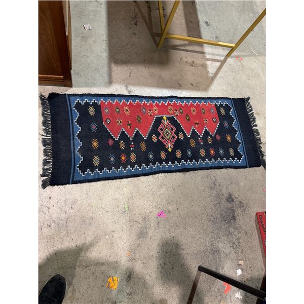 Runner measures 52 1/2 inches long 21 inches wide