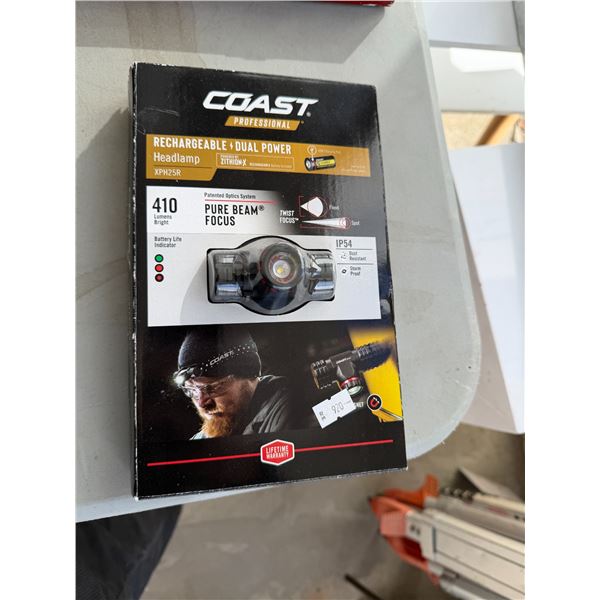 Rechargeable dual power headlamp