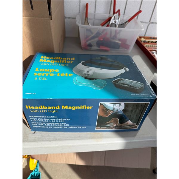 Headband magnifier