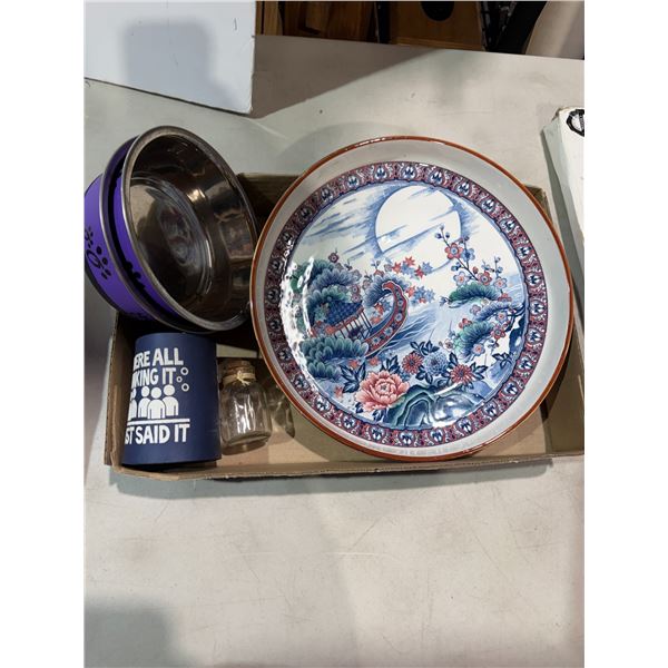 Dish from Japan and pet dishes
