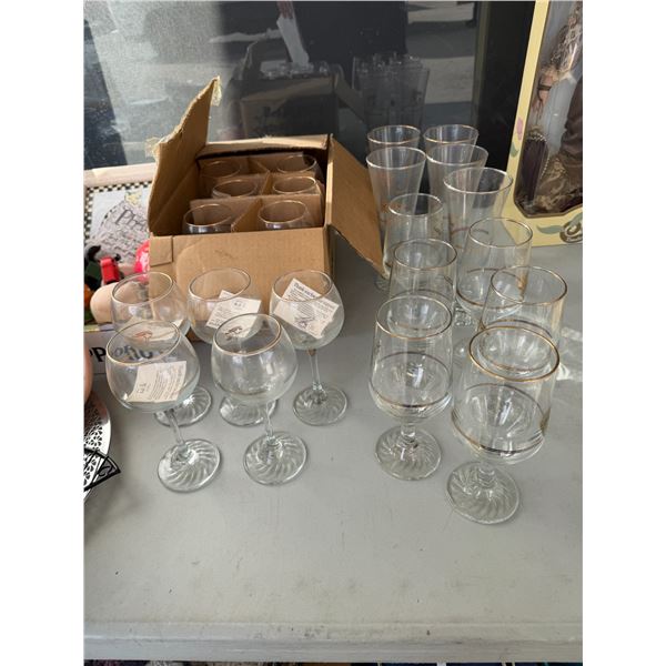 Olympic glasses