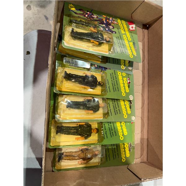 Commando squad diecast metal with plastic parts figure figures