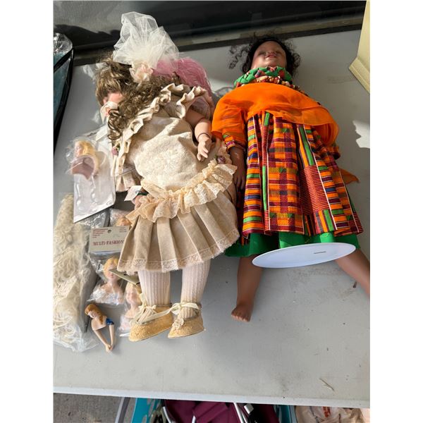 Dolls and doll parts