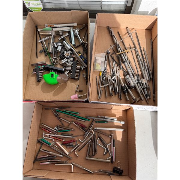 Miscellaneous, drillbit, sockets, etc.
