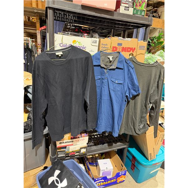 Calvin Klein and Bench shirts size large