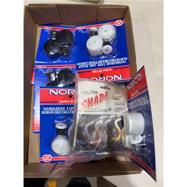 Norco handlebar, tape and other bike items