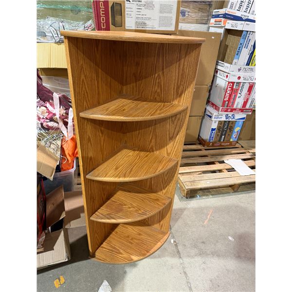 Corner shelf