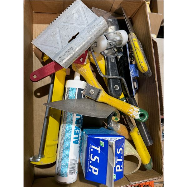 Assorted finishing tools