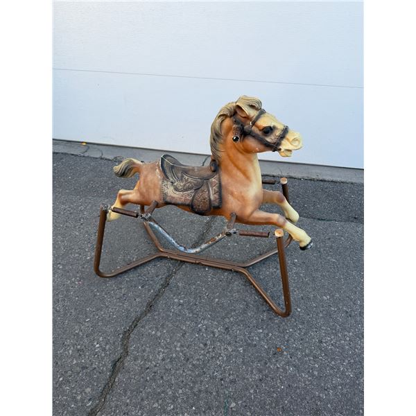 Vintage bouncy horse