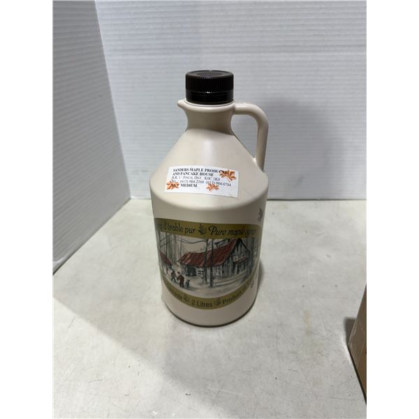 Pure maple syrup 2 liter