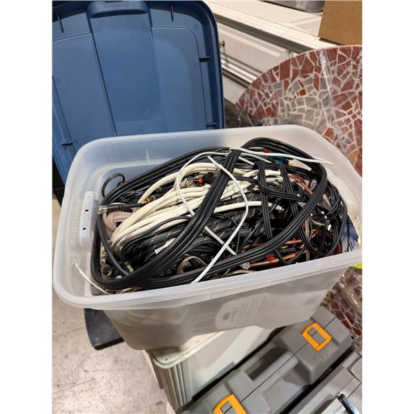 Assorted cables