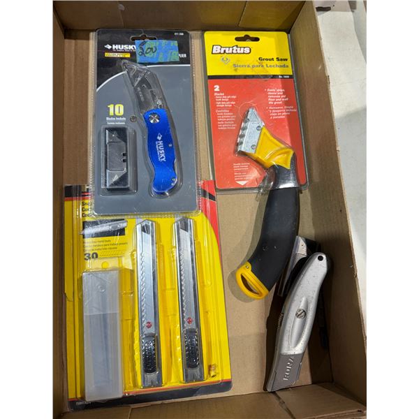 Assorted blades