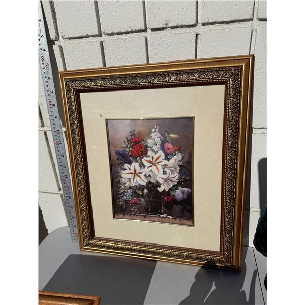 Floral artwork