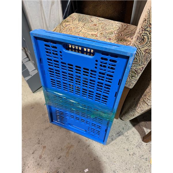 Folding crate