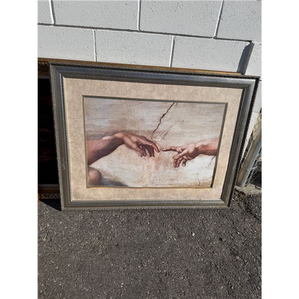 Wall hanging measures 45" x 35"