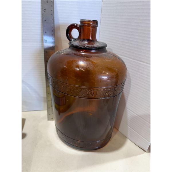 Vintage glass bottle