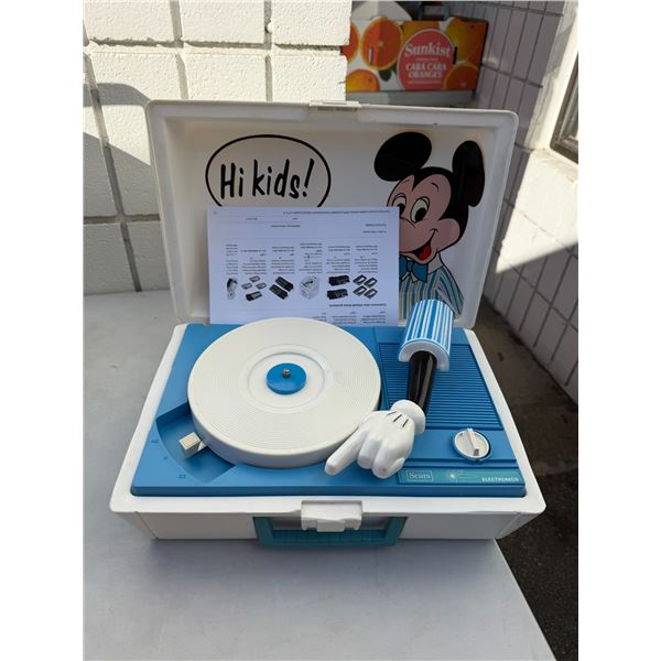 Sears Mickey Mouse record player needs new needle