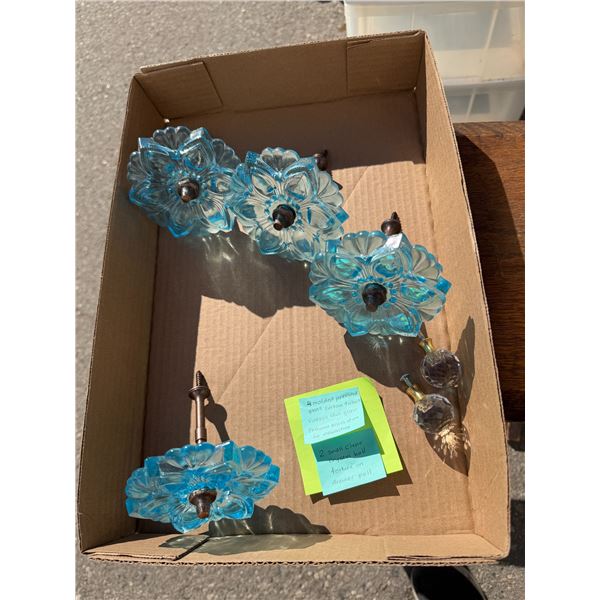 Curtain tie bags, and drawer pulls