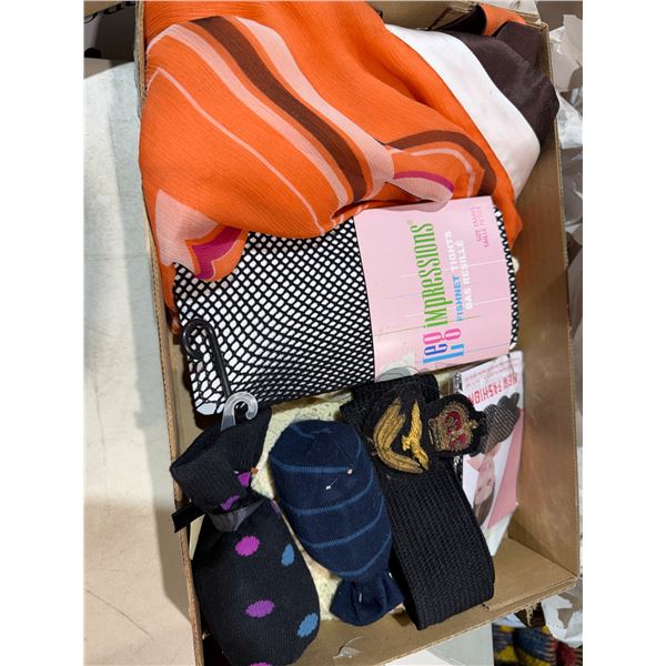 Scarves and socks et