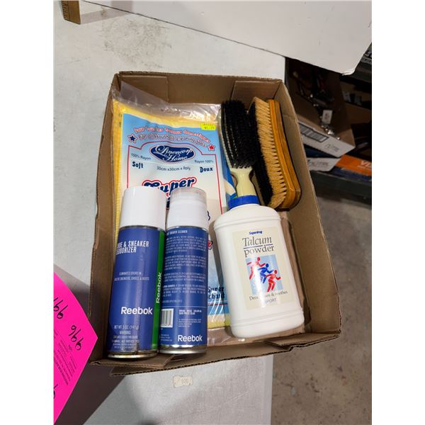 Foot and shoe care items