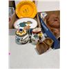 Image 2 : Assorted decor and dishes
