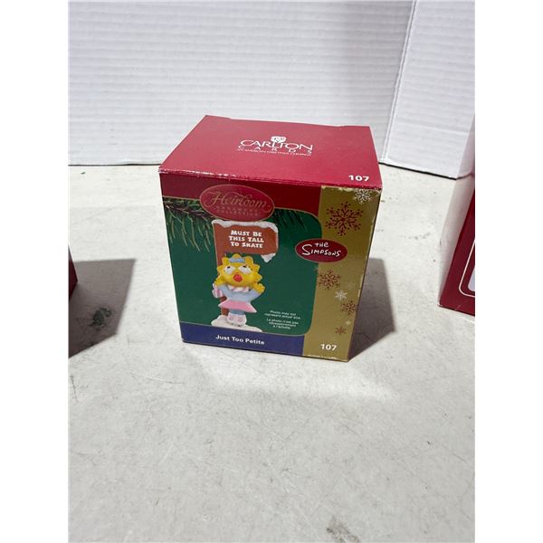 Carleton cards The Simpsons just too petite ornament