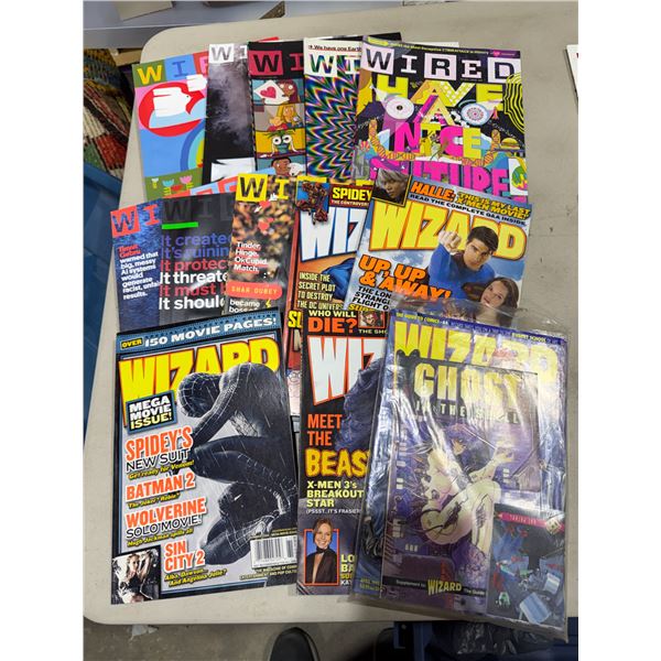 Wired in wizard magazines