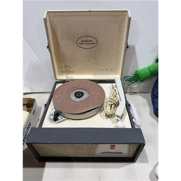 Marconi record player