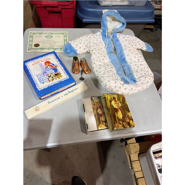 Vintage baby items