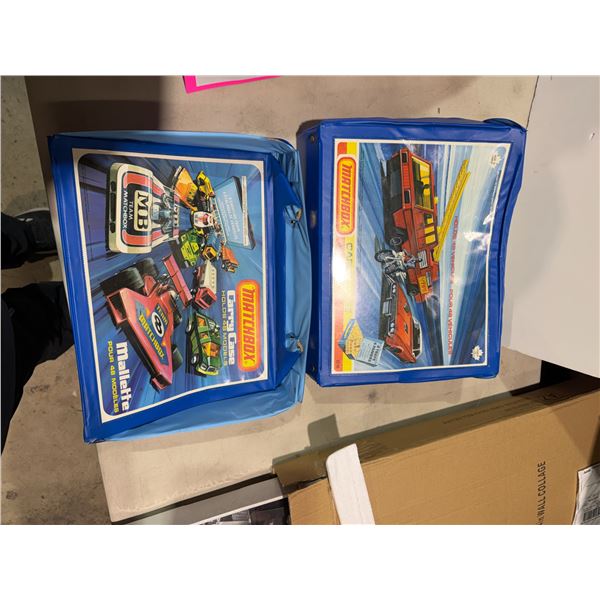 Matchbox cases, one needs repair and contents