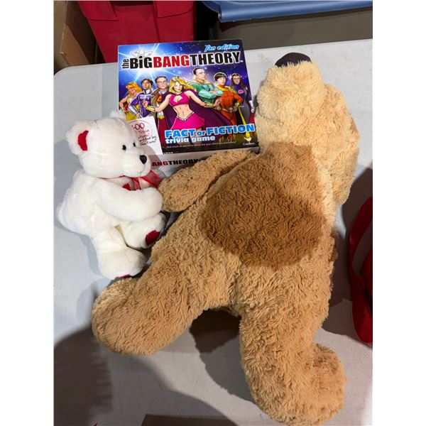 Teddy bears and the Big Bang theory fact and fiction trivia game