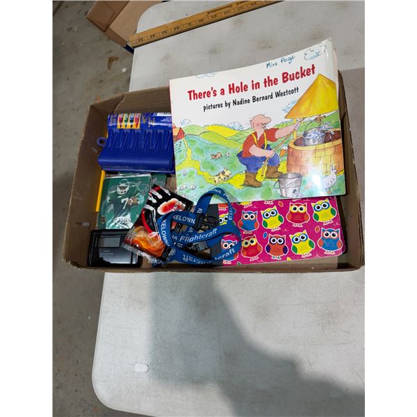 There's a hole in my bucket book and other items