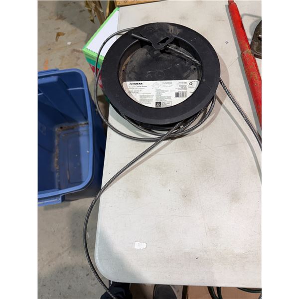 Husky drain auger 15' x 14"