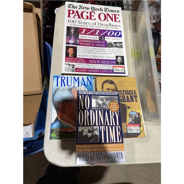 Assorted books