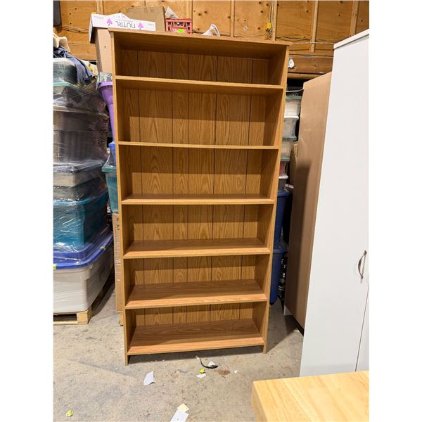 Bookshelf 37" x 11 1/2" three-quarter inches tall