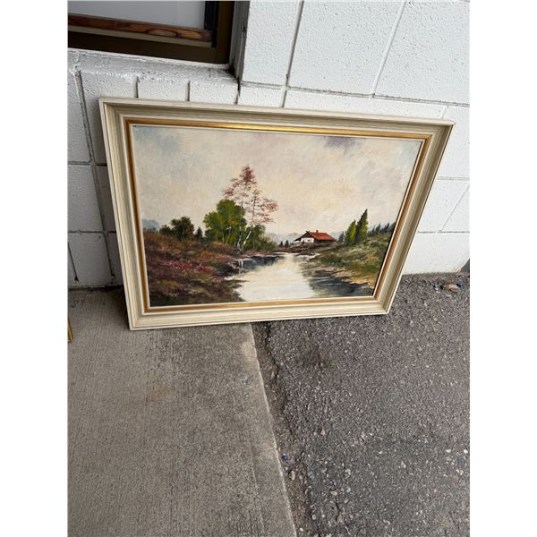 Artwork measures 31 1/2" x 23 1/2"