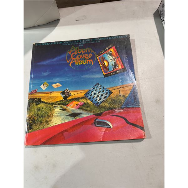 The book of record jackets edited by HIPGNOSIS in Roger Dean