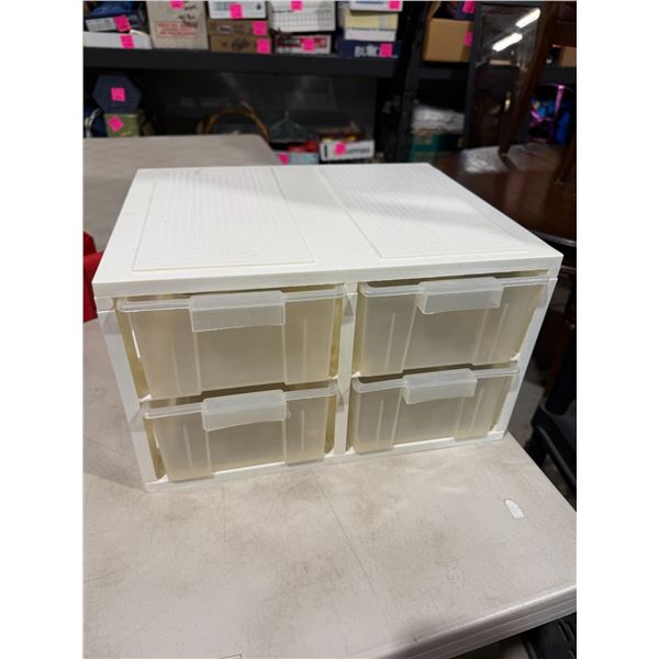 Storage box with drawers