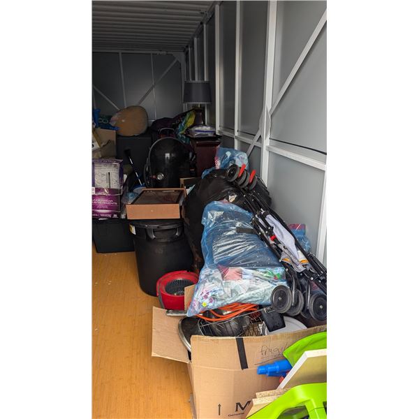 Storage locker contents unit 1103 Located at Penticton Self Storage 101-380 Industrial Ave E 8x20
