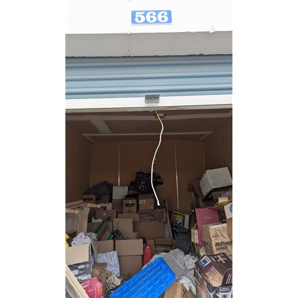 Storage Locker contents unilt 566 Located in Penticton 10x15